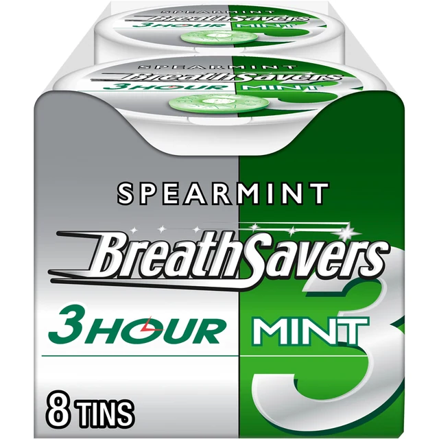 Breath Savers Spearmint 1.27 oz, 8-pack